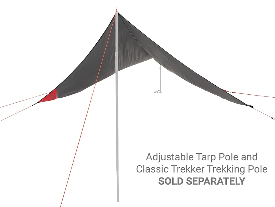 Alps Mountaineering Ultra-Light Tarp Shelter - Charcoal/Red