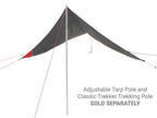 Alps Mountaineering Ultra-Light Tarp Shelter - Charcoal/Red