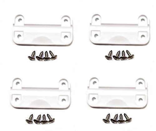 New Igloo Cooler Plastic Replacement Hinges + Stainless Screws