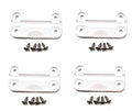 New Igloo Cooler Plastic Replacement Hinges + Stainless Screws