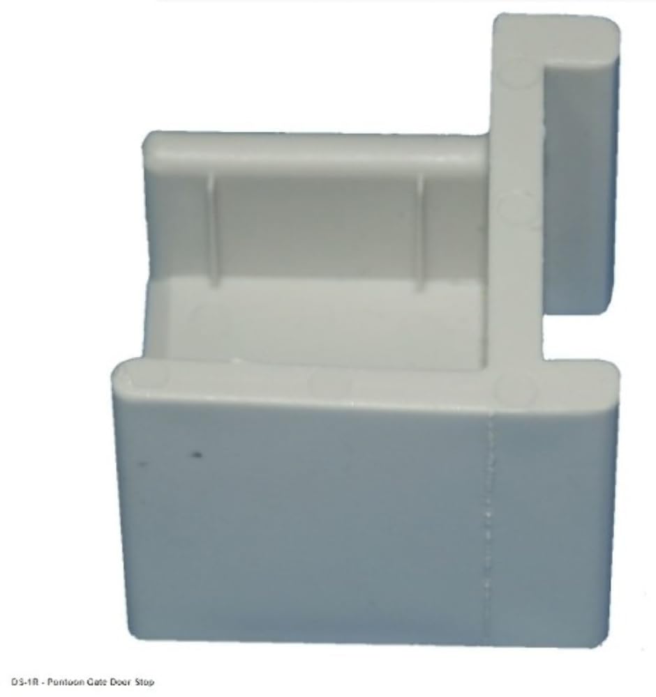 T-H Marine Ds-1R-Dp Pontoon Door Stop - Right Hinge,Gray