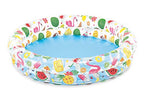 Intex Inflatable Stars Kiddie 2 Ring Circles Swimming Pool (48'' X 10'') [Assorted Styles]