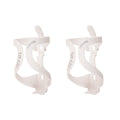 ZEFAL Pack Spring White - Double Pack Bottle Cage for Your Frame - Lightweight and Durable Bicycle Bottle Cage for Road Bike and