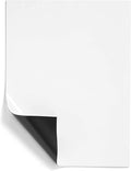 Itsyyboo Magnetic Sheets White 8inchx12inch, Flexible Vinyl Magnet Sheets, Blank Magnetic Paper, Vinyl Sheets for DIY Hand Handmade Cr
