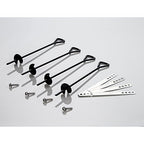 Anchor Kit | Compatible With Most Wooden Products | Includes 4 Anchors, Mounting Brackets, Hardware & Instructions | Heavy Duty