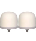 Ceramic Dome Water Filter Silver Impregnated With Active Carbon (2 Pack)