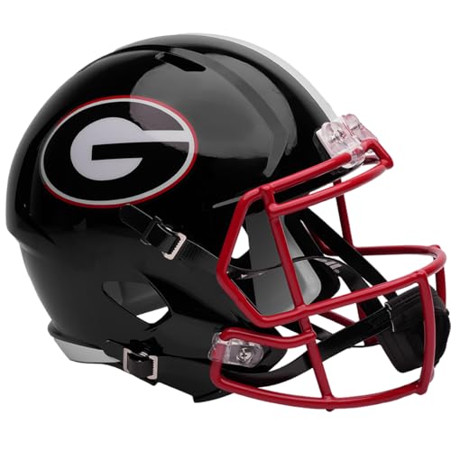 Georgia Bulldogs Helmet Riddell Replica Full Size Speed Style Black - Special Order
