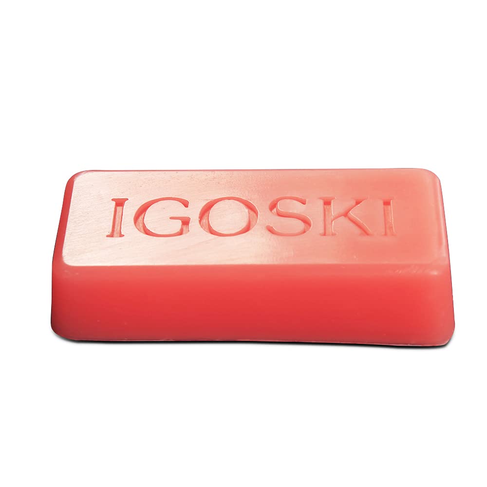 Igoski All Temperature Ski And Snowboard Wax 180G For All Template Ski And Snowboard (Red)
