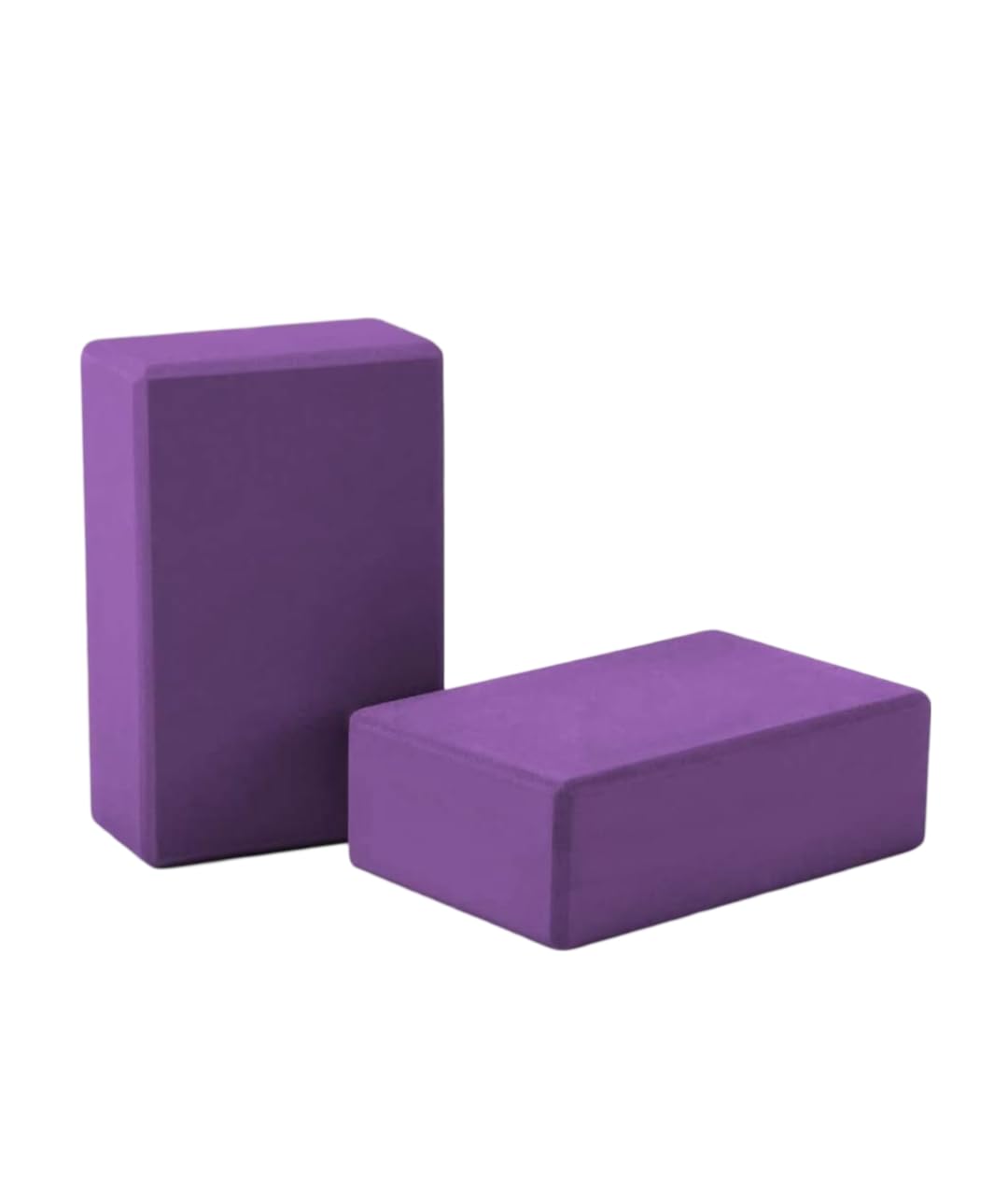 Cruxfab Yoga Blocks High Density Eva Foam Set Of 2,Non Toxic Anti Skid Yoga Brick Block For Improve Strength And Aid Balance And