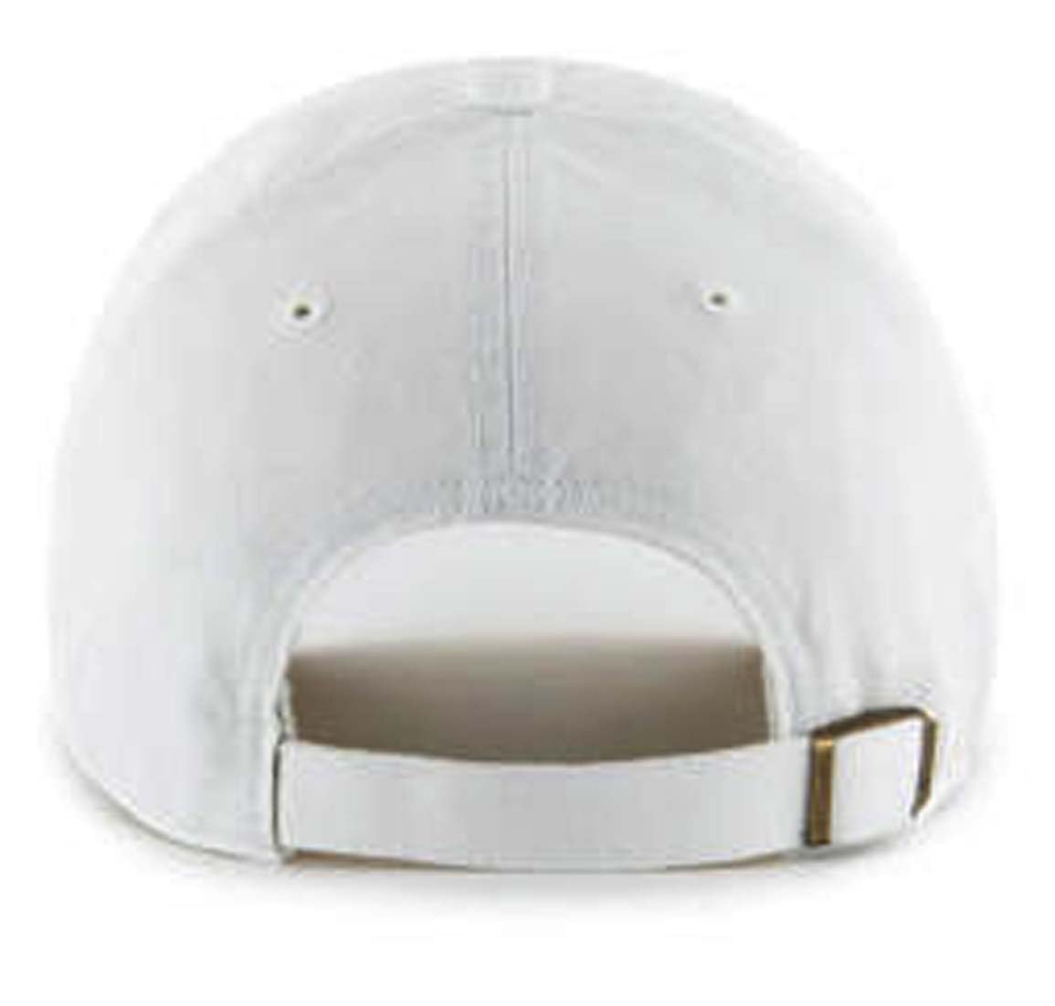 Los Angeles Dodgers White Confetti Buckle Strap Hat, Adjustable Fit