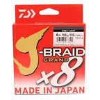 Daiwa Jbgd8U6-150Gl J-Braid X8 Grand Braided Line, 150 Yards, 6 Lbs Tested, .003'' Diameter, Light Gray