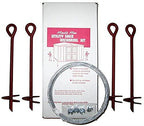 Minute Man Anchor Kit For Storage Shed