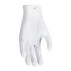 Nike Mens Tour Classic Iv Left Hand Golf Glove White  White  Black Medium/Large