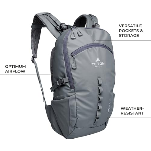 Teton 30L Numa Backpack, Durable And Ready For Hiking, Camping Or Backpacking. Perfect Lightweight Travel Bag With More Room Tha