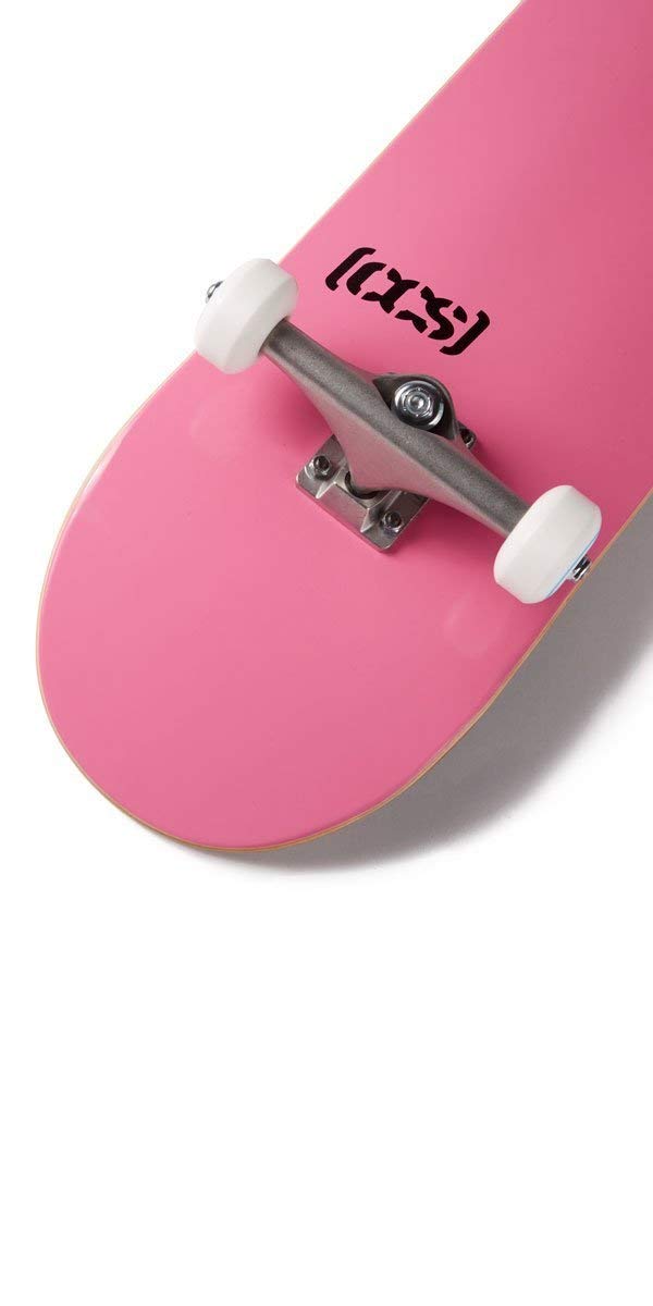 [Ccs] Logo Skateboard Complete Pink 7.75''