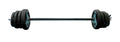 Us Weight 54 Lb Perfect Barbell Weight Set For Home Gym With 55 Padded Bar, Adjustable Weights For Exercise, Lifting And To Buil