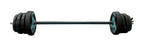Us Weight 54 Lb Perfect Barbell Weight Set For Home Gym With 55 Padded Bar, Adjustable Weights For Exercise, Lifting And To Buil