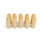 Uco 12-Hour Natural Beeswax, Long-Burning Candles For Outdoor, Camping, Emergency, Survival - Candle Lantern, 10 Pack