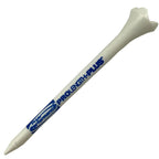 Pride Professional Tee System Plastic Golf Tees, 3-1/4 Inch - 30 Count (Blue),Ev31430 White
