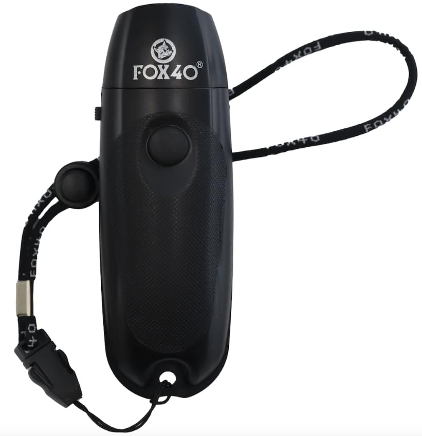 Fox 40 Electronic Whistle Black