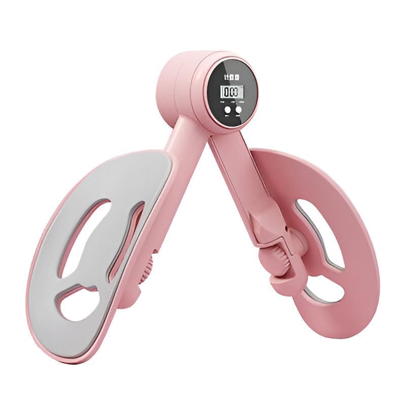 Digital Hips & Pelvis Trainer with LED Counter  Adjustable Thigh Master, Inner Thigh & Pelvic Floor Exerciser, Chest Expander &