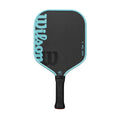 Wilson Tempo 16Mm Pickleball Paddle - Grip Size 2-4 1/4'', Black/Blue