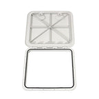 Seaflo Marine Boat Deck Access Hatch & Lid, 20'' L X 18'' W, White