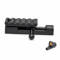 Picatinny Red Dot Mount Rail for Crosman 2240 1322 1377 1399 362 Airguns - Easy Install Rear Sight Replacement, No Steel Breech 