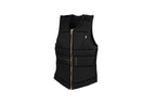 Ronix Rise Women'S Ce Approved Impact Vest, Black / Gold, Medium
