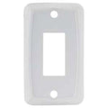 JR Products 12841-5 White Single Switch Wall Plate, (Pack of 5)