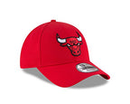 New Mens Era Nba Chicago Bulls The League 9Forty Adjustable Cap, Red, One Size