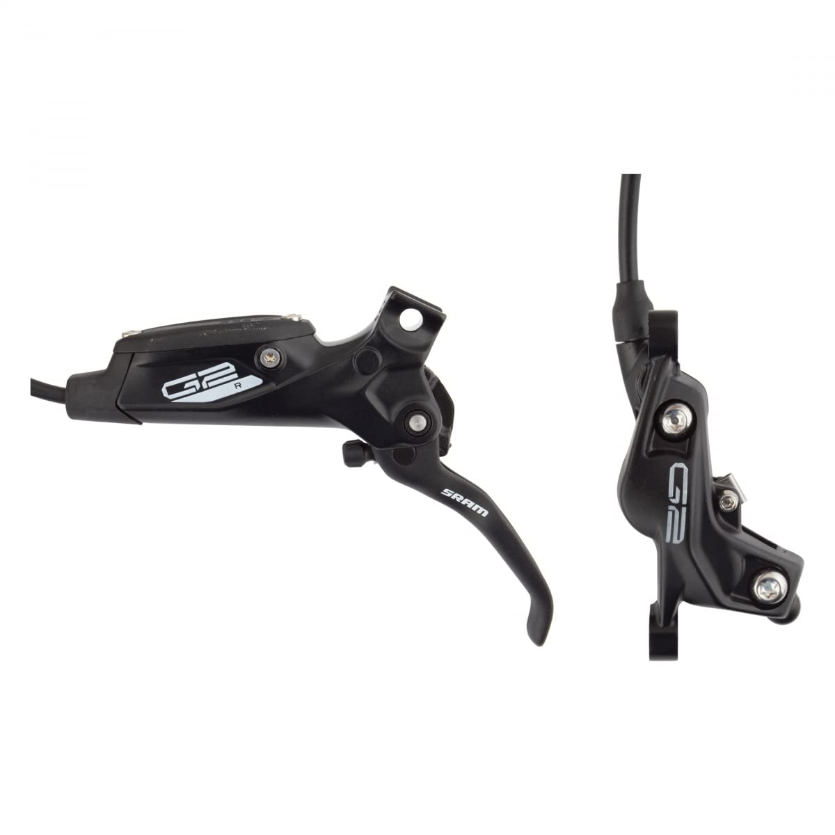 SRAM G2 R DISC Brake/Lever Rear Hydraulic Post Mount Diffusion Black Anodized