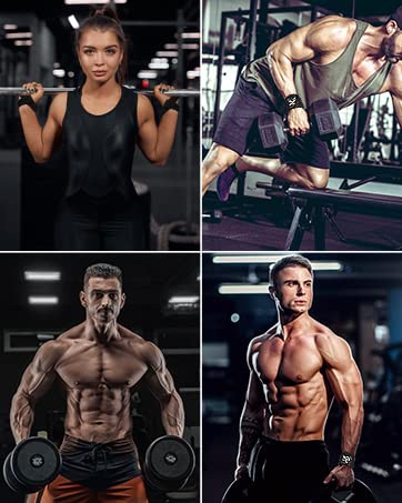Beast Rage Weight Lifting Wrist Wraps Muscle Building Performance Training Gym Exercise Fitness Straps Thumb Loop Support Stretc