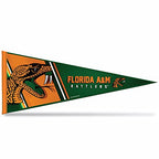 Rico Industries Ncaa Florida A&M Rattlers - Famu Primary 12'' X 30'' Felt Wall D  Cor Pennant - Great For Home/Bed Room/Man Cave