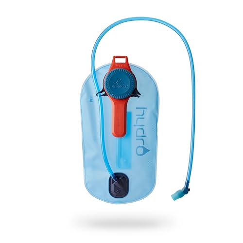 Gregory Hydro 2L Day Hiking/Backpacking Hydration Water Reservoir/Bladder, Ocean/Orange
