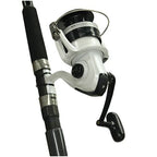 Daiwa Dwb50-B/F1002M D-Wave Saltwater Spinning Combo, 1 Bearing, 10' Length, 2Piece Rod, Medium Power, Fiberglass Blank Material