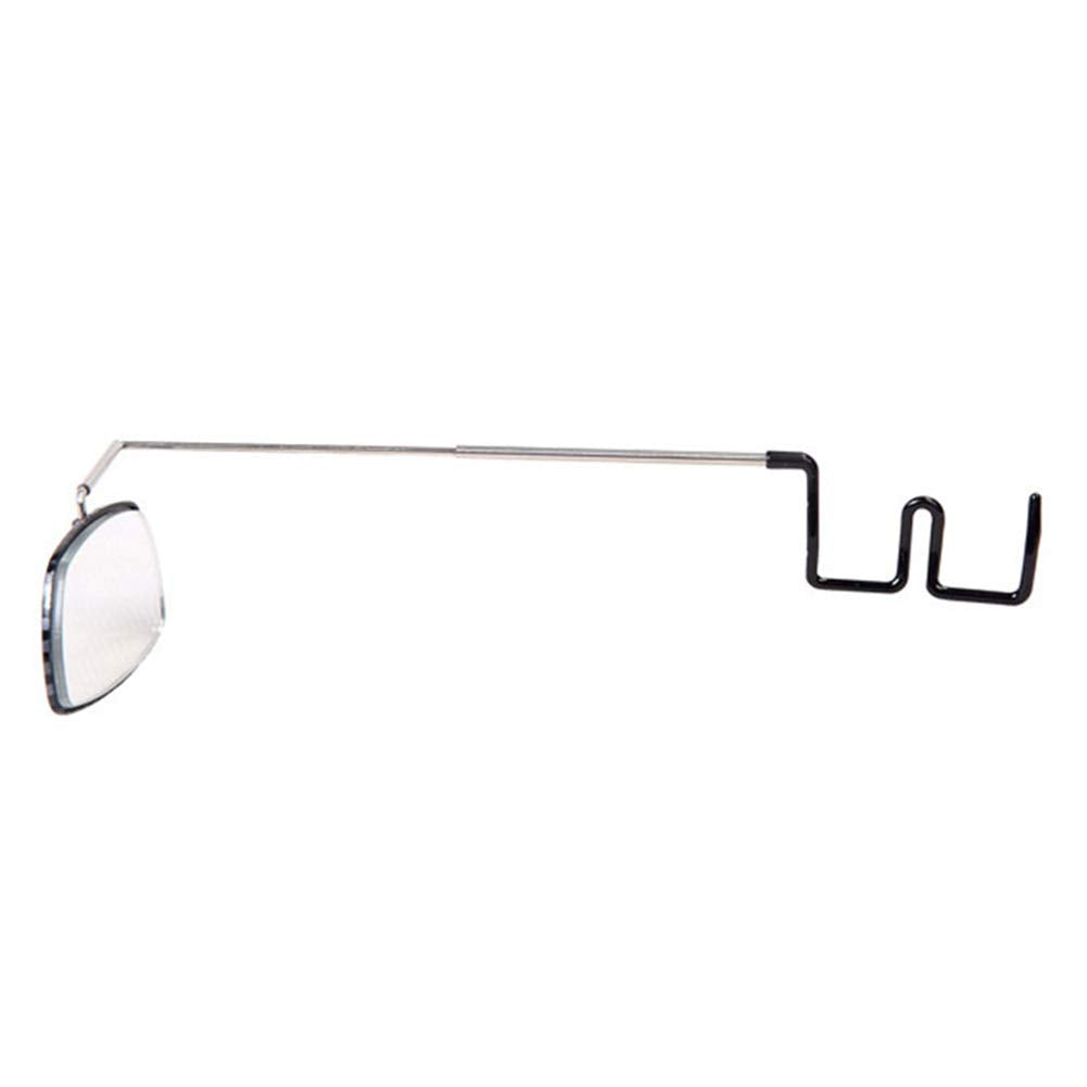 Cfopiryx Bicycle Eyeglass Mirror Biking Cycling Helmet Mount Rear View Mirror, Adjustable Angle, Aluminium Alloy Riding Mirror A