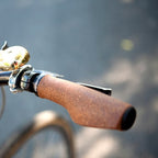 Portland Design Works | Cork Chop Grips, Bicycle Handlebar Grips, Tan/Natural, 128Mm/5
