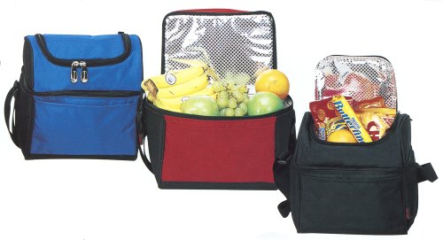 Ensign Peak Deluxe Insulated Lunch Cooler ((Red))