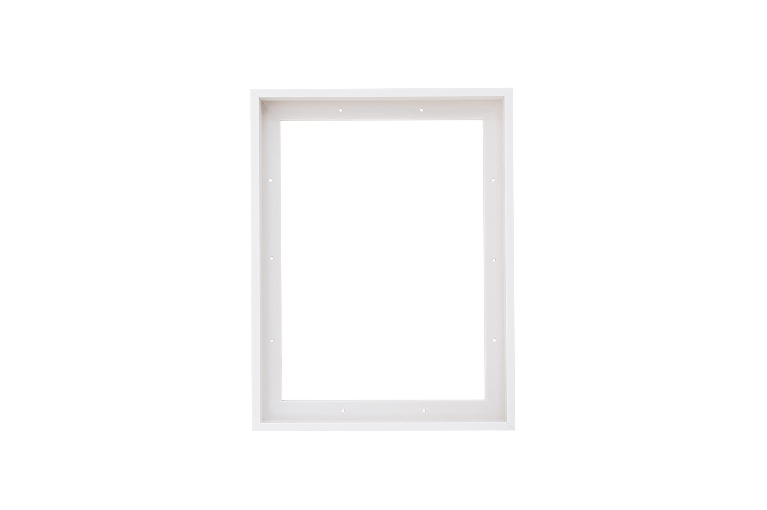 Pixy Canvas 10X16 Floater Frame For 15 Deep Canvas Paintings, Wood Panels  Stretched Canvas Boards 4 Colors Available (White, 10