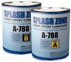 Boating Accessories New A-788 Splash Zone Compound Pettit A788Hg 1/2 Gallon 1 Qt A & 1 Qt B
