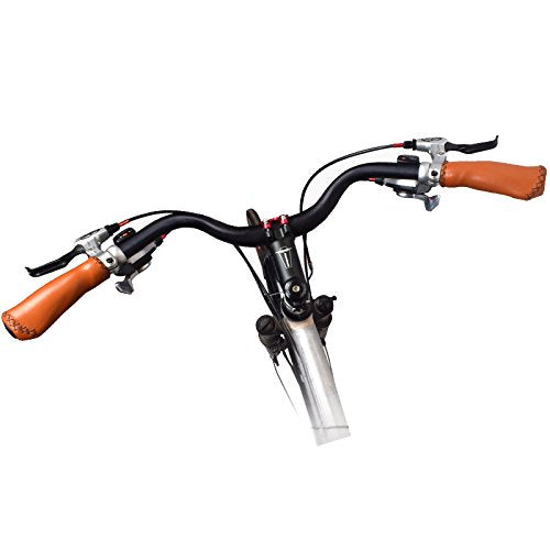 Upanbike Urban Road Bike Bicycle Retro Handlebar 31.8Mm Moustache Shape Wide 640Mm