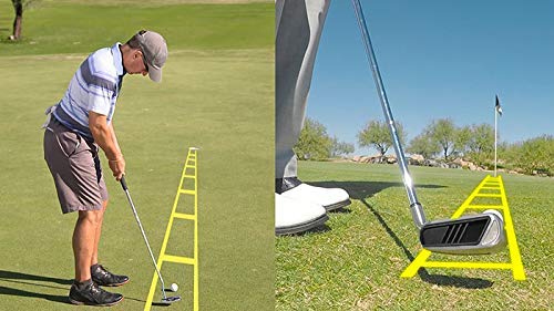 Square Strike Wedge, Black -Left Hand Pitching & Chipping Wedge For Men & Women -Legal For Tournament Play -Engineered By Hot Li