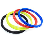Bluesunshine Bike Bicycle Brake Cable And Housing Set - Basic Brake Cable Replacement Kit For Your Bike, Cable Housing 5Mm (Red)