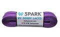 Derby Laces Purple Spark Shoelace for Shoes, Skates, Boots, Roller Derby, Hockey and Ice Skates (60 Inch / 152 cm)