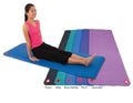 Ecowise Deluxe Workout / Fitness Mat W/Eyelets, 5/8'' X 23'' X 72'' - Blue Dhalia