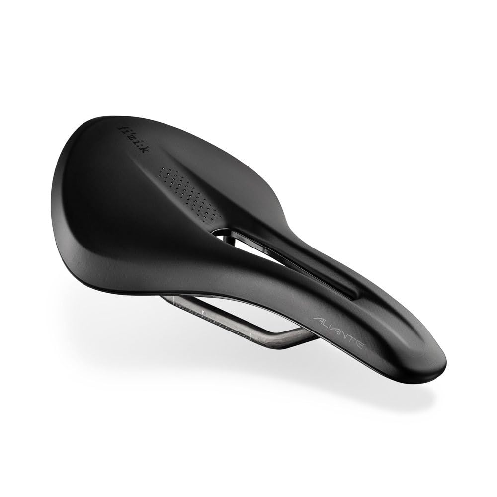 Fizik Tempo Aliante R1,Road Cycling Comfortable Saddle, Black, 145mm