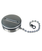 Whitecap Industries Replacement Cap And Chain-Deck Fill Replacement For Stainless Steel, 1.5-Inch