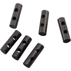 Bayite Small Ferro Rod Survival Drilled Flint Fire Starter With Toggle Hole For Paracord Bracelet Necklace 1 Inch Pack Of 6