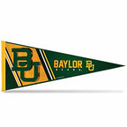 Rico Industries Ncaa Baylor Bears Primary 12'' X 30'' Felt Wall D  Cor Pennant - Great For Home/Bed Room/Man Cave D  Cor
